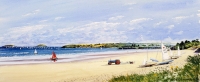 July Evening Warren Beach Abersoch Thumbnail